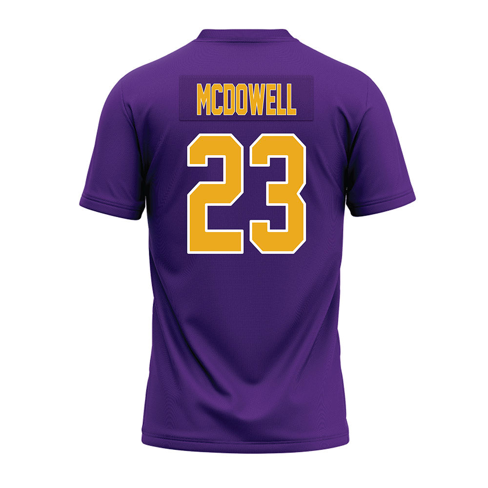PVAMU - NCAA Football : Lamagea McDowell - Purple Premium Football Jersey-1