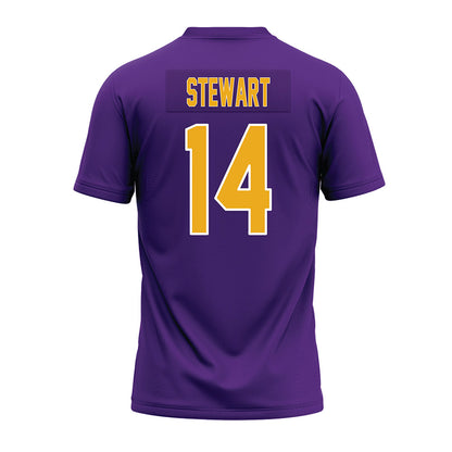 PVAMU - NCAA Football : Kellen Stewart - Purple Premium Football Jersey-1