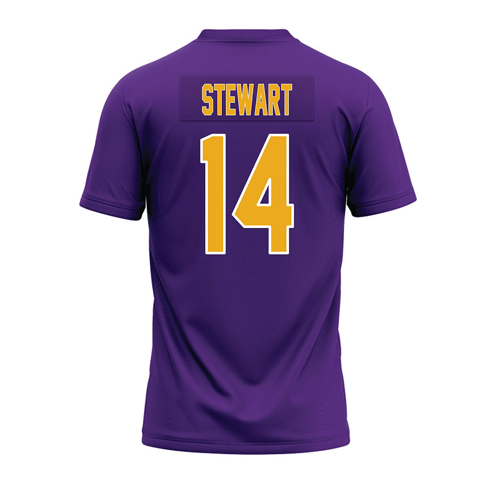PVAMU - NCAA Football : Kellen Stewart - Purple Premium Football Jersey-1