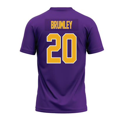 PVAMU - NCAA Football : devon brumley - Purple Premium Football Jersey-1