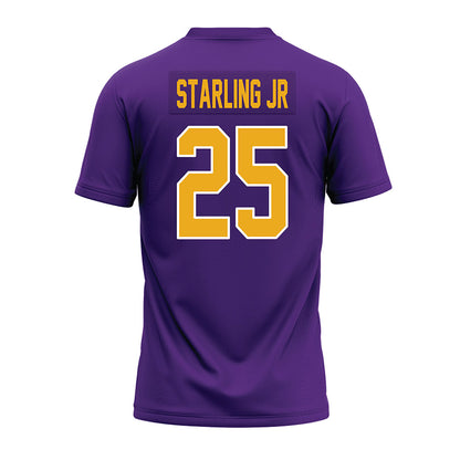PVAMU - NCAA Football : Darrell Starling Jr - Purple Premium Football Jersey-1