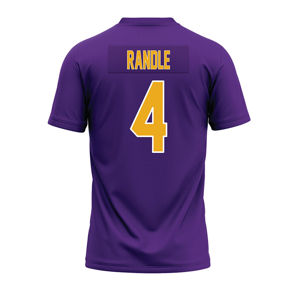 PVAMU - NCAA Football : Travor Randle - Purple Premium Football Jersey-1