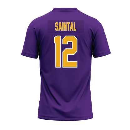 PVAMU - NCAA Football : Dagostino Saintal - Purple Premium Football Jersey-1