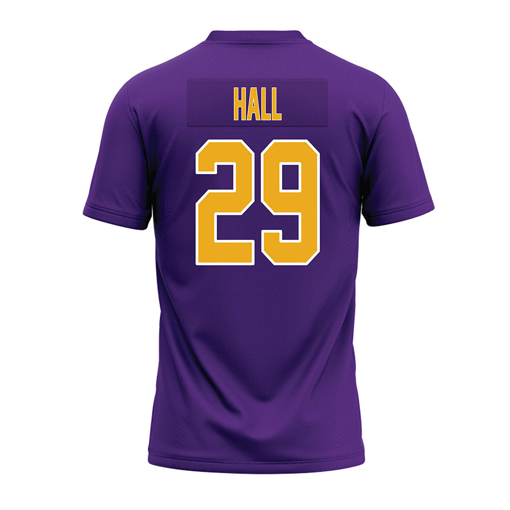 PVAMU - NCAA Football : Ryan Hall - Purple Premium Football Jersey-1