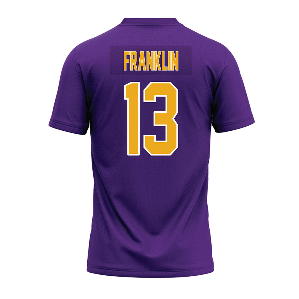 PVAMU - NCAA Football : Cameron Franklin - Purple Premium Football Jersey-1