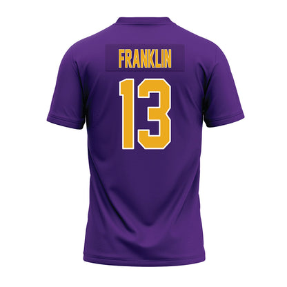 PVAMU - NCAA Football : Cameron Franklin - Purple Premium Football Jersey-1
