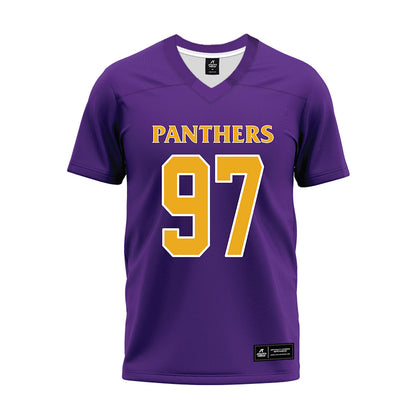 PVAMU - NCAA Football : Carlos Villagomez - Purple Premium Football Jersey-0