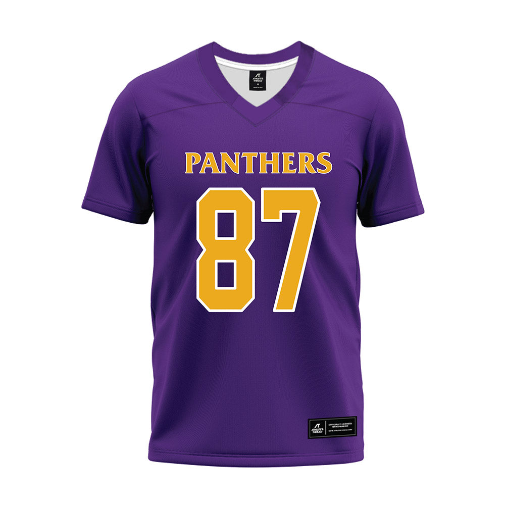 PVAMU - NCAA Football : Ethan John - Purple Premium Football Jersey-0