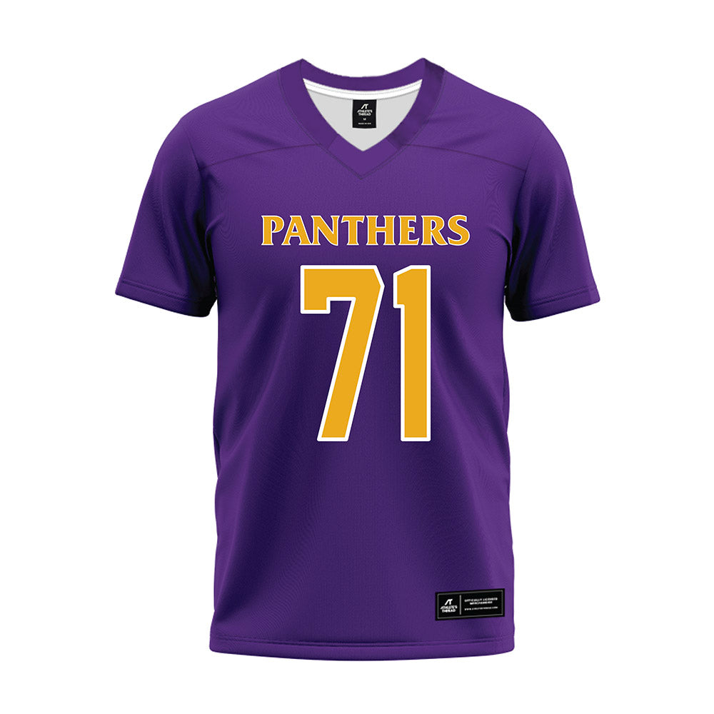 PVAMU - NCAA Football : Xyler Myles - Purple Premium Football Jersey-0