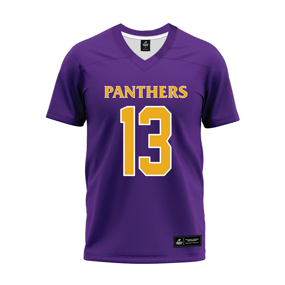 PVAMU - NCAA Football : Cameron Franklin - Purple Premium Football Jersey-0
