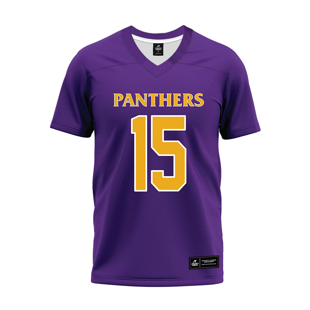 PVAMU - NCAA Football : Jeremiah Ratliff - Purple Premium Football Jersey-0