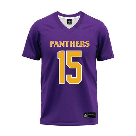 PVAMU - NCAA Football : Jeremiah Ratliff - Purple Premium Football Jersey-0
