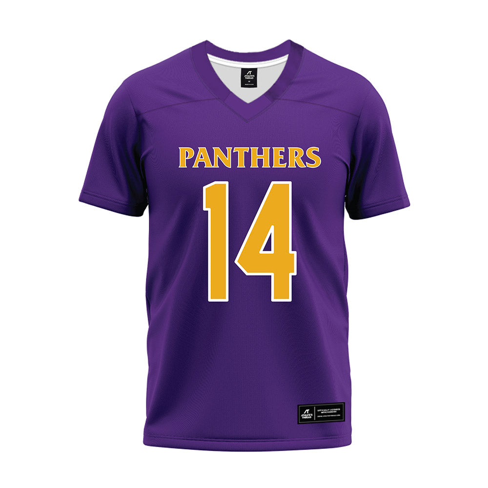 PVAMU - NCAA Football : Kellen Stewart - Purple Premium Football Jersey-0
