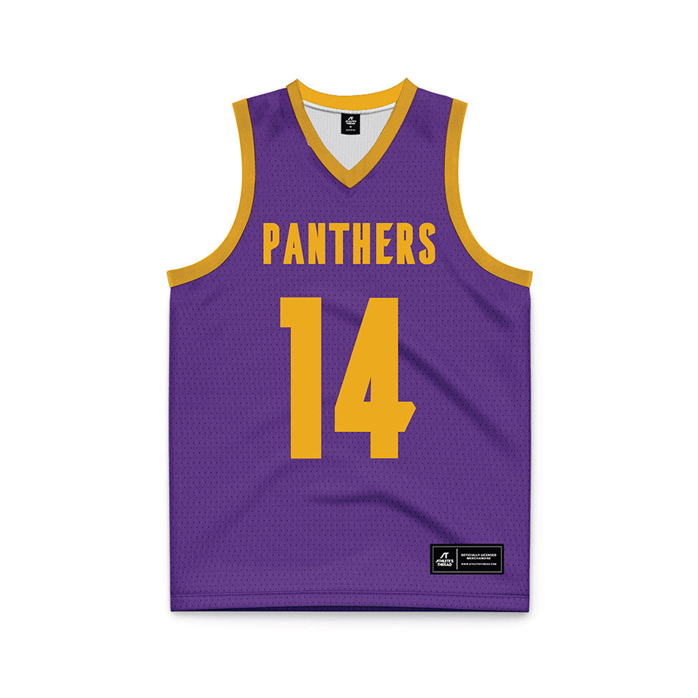 PVAMU - NCAA Women's Basketball : Carrington Wilson - Purple Basketball Jersey-0