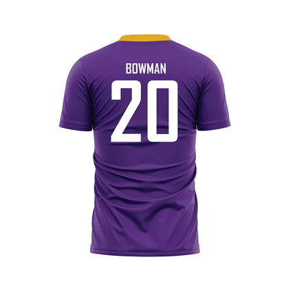 PVAMU - NCAA Women's Soccer : Brooke Bowman - Purple Soccer Jersey-1