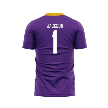 PVAMU - NCAA Women's Soccer : Nenah Jackson - Purple Soccer Jersey-1
