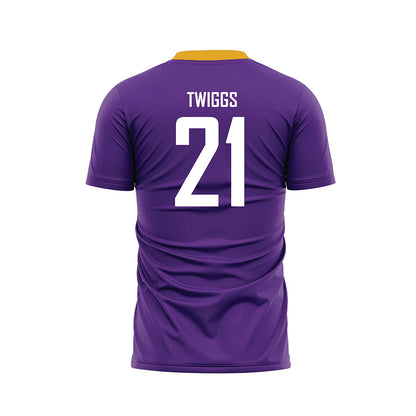 PVAMU - NCAA Women's Soccer : Destini Twiggs - Purple Soccer Jersey-1