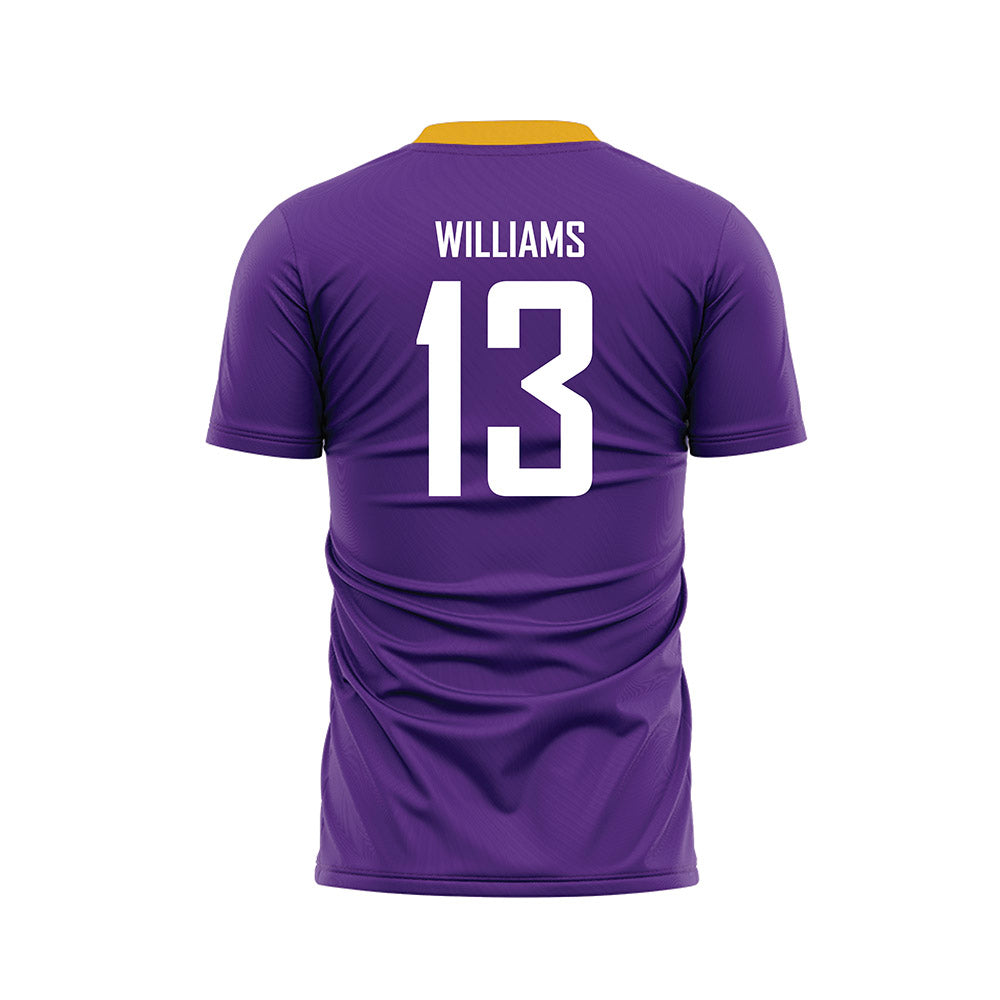 PVAMU - NCAA Women's Soccer : Baileigh Williams - Purple Soccer Jersey-1