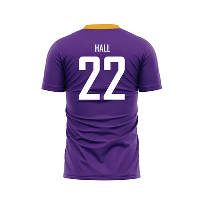 PVAMU - NCAA Women's Soccer : Ashanti Hall - Purple Soccer Jersey-1