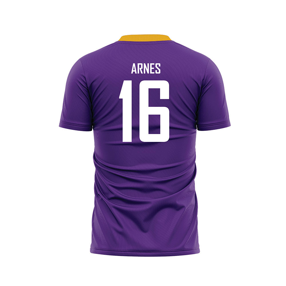 PVAMU - NCAA Women's Soccer : Kyla Arnes - Purple Soccer Jersey-1