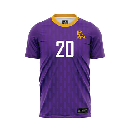 PVAMU - NCAA Women's Soccer : Brooke Bowman - Purple Soccer Jersey-0