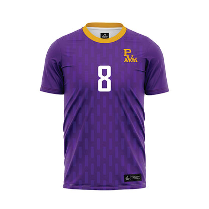 PVAMU - NCAA Women's Soccer : Jayla Roashe - Purple Soccer Jersey-0