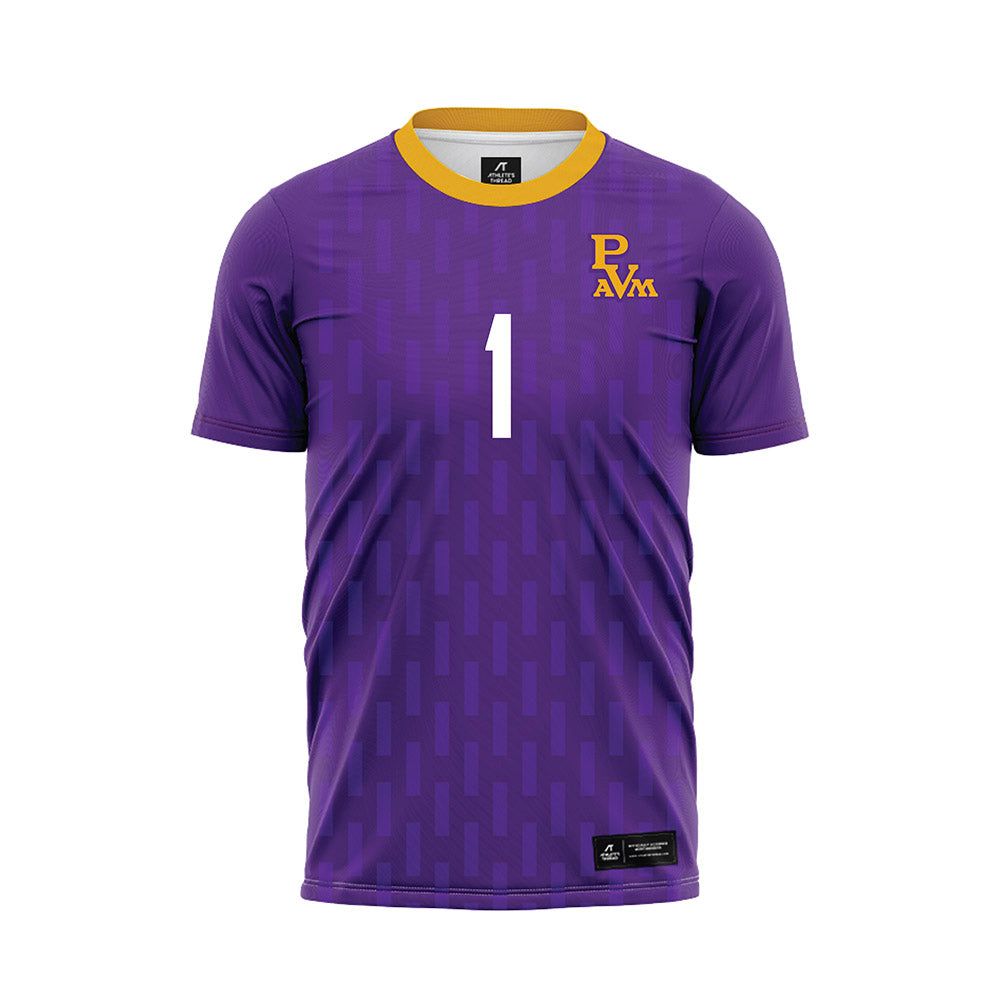 PVAMU - NCAA Women's Soccer : Nenah Jackson - Purple Soccer Jersey-0