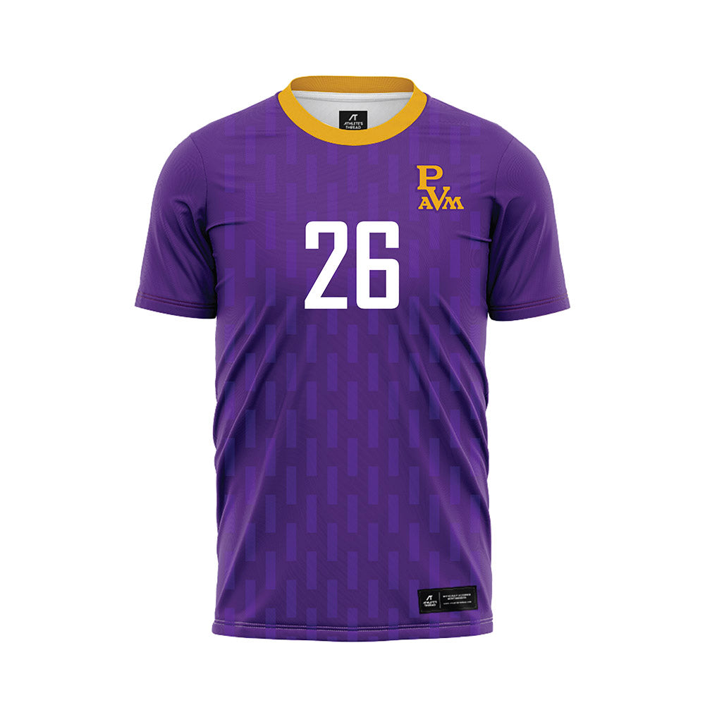 PVAMU - NCAA Women's Soccer : Ella Copenhaver - Purple Soccer Jersey-0