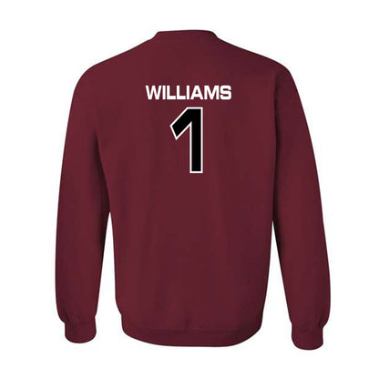 CWU - NCAA Men's Basketball : Eli Williams - Classic Shersey Crewneck Sweatshirt-1