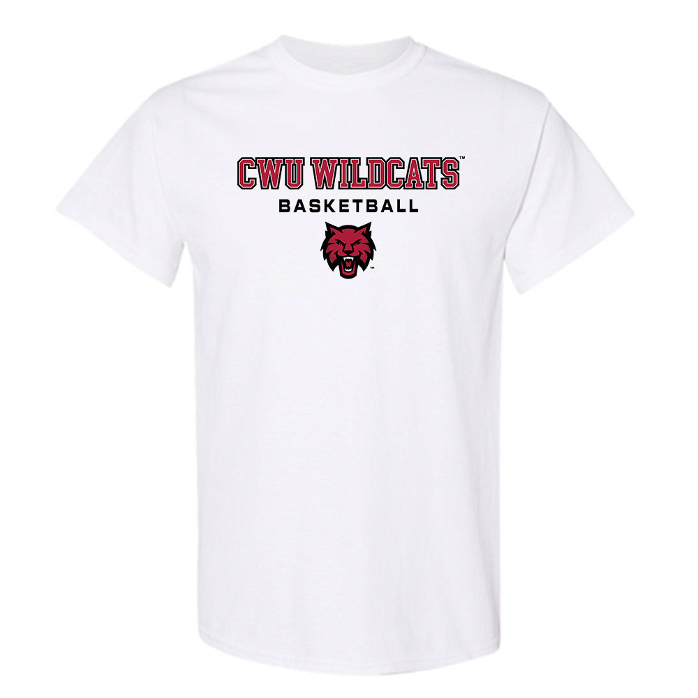 CWU - NCAA Men's Basketball : Calvin Sisk - Classic Shersey T-Shirt-0