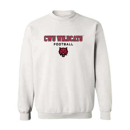 CWU - NCAA Football : Quinton Pacheco - Classic Shersey Crewneck Sweatshirt-0