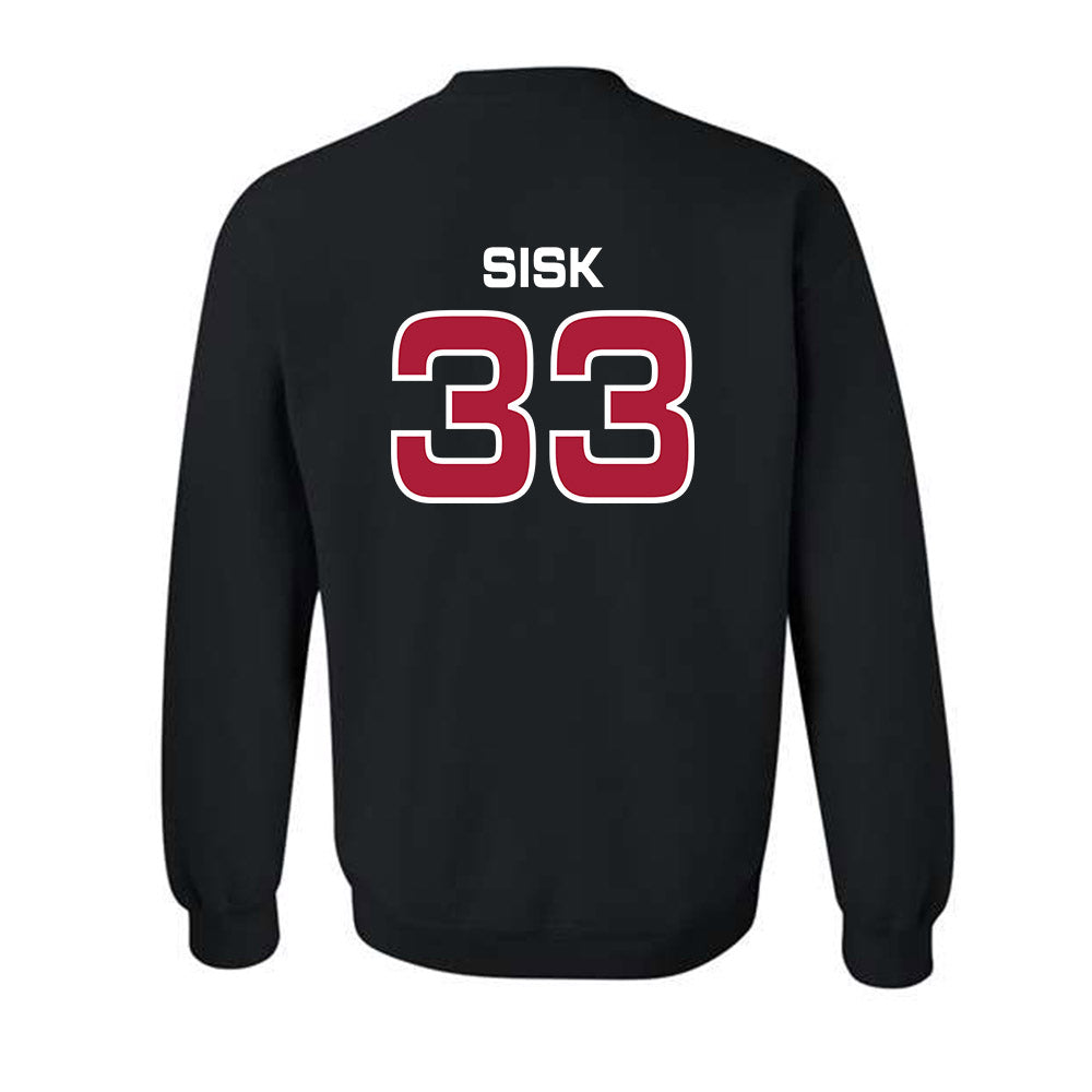 CWU - NCAA Men's Basketball : Calvin Sisk - Classic Shersey Crewneck Sweatshirt-1