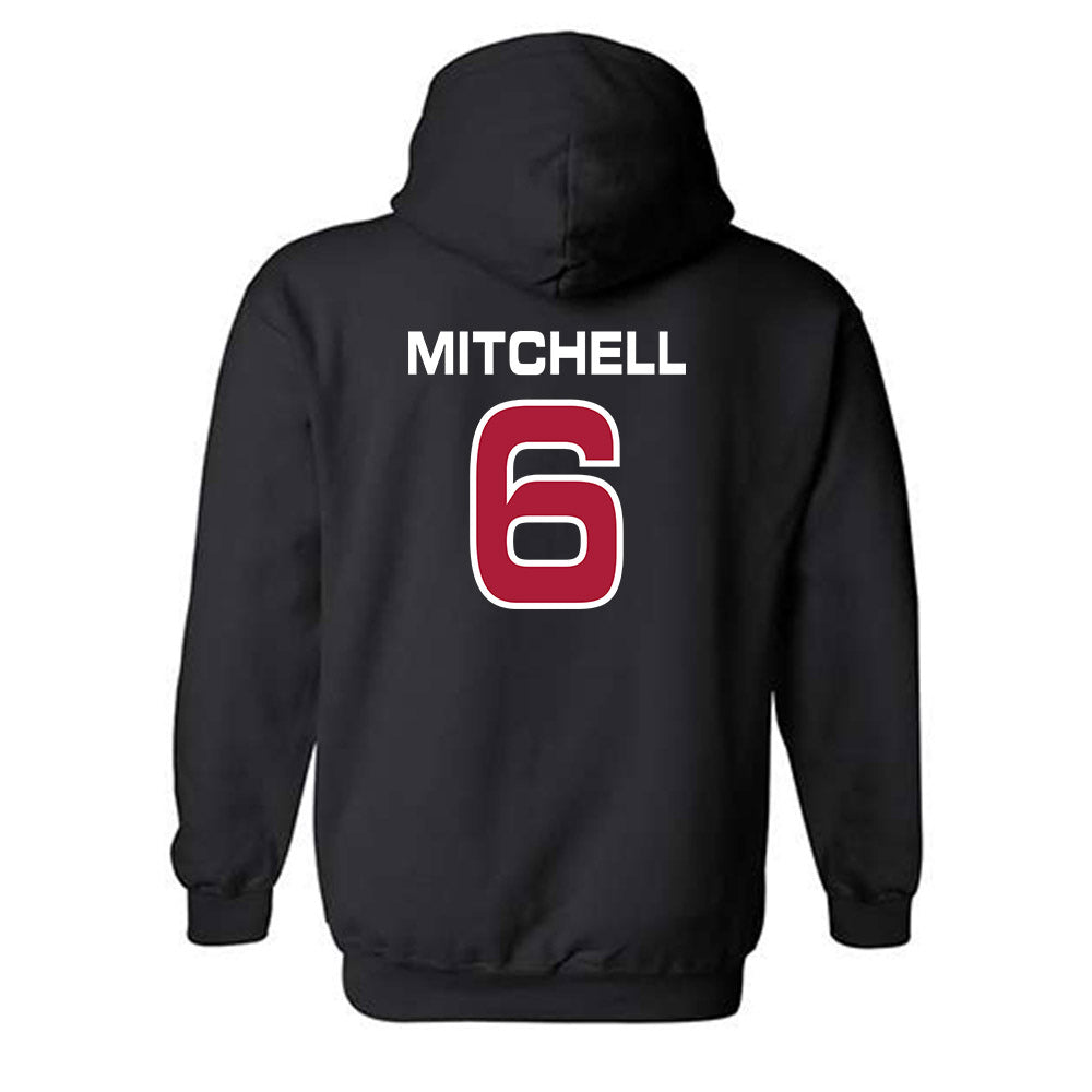 CWU - NCAA Football : Jerimyah Mitchell - Classic Shersey Hooded Sweatshirt-1