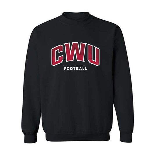 CWU - NCAA Football : Jaxin McCallum - Classic Shersey Crewneck Sweatshirt-0