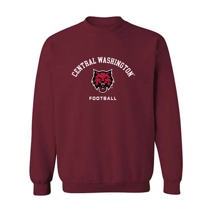 CWU - NCAA Football : Jerimyah Mitchell - Classic Shersey Crewneck Sweatshirt-0