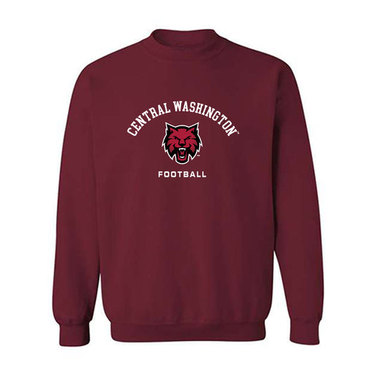 CWU - NCAA Football : Jerimyah Mitchell - Classic Shersey Crewneck Sweatshirt-0