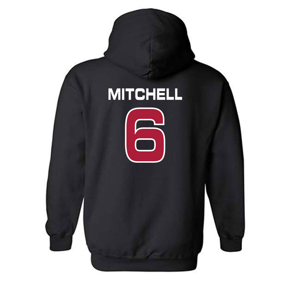 CWU - NCAA Football : Jerimyah Mitchell - Classic Shersey Hooded Sweatshirt-1
