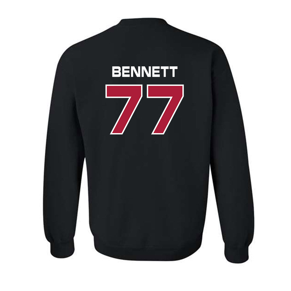 CWU - NCAA Football : Charlie Bennett - Classic Shersey Crewneck Sweatshirt-1