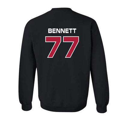 CWU - NCAA Football : Charlie Bennett - Classic Shersey Crewneck Sweatshirt-1