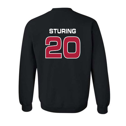 CWU - NCAA Women's Volleyball : Paige Sturing - Classic Shersey Crewneck Sweatshirt-1