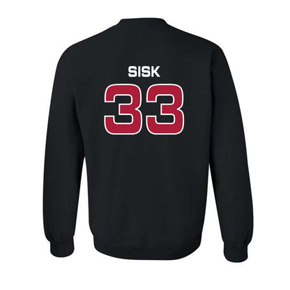 CWU - NCAA Men's Basketball : Calvin Sisk - Classic Shersey Crewneck Sweatshirt-1