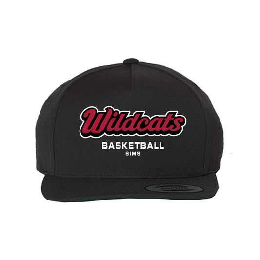 CWU - NCAA Women's Basketball : Capri Sims - Snapback Hat-0