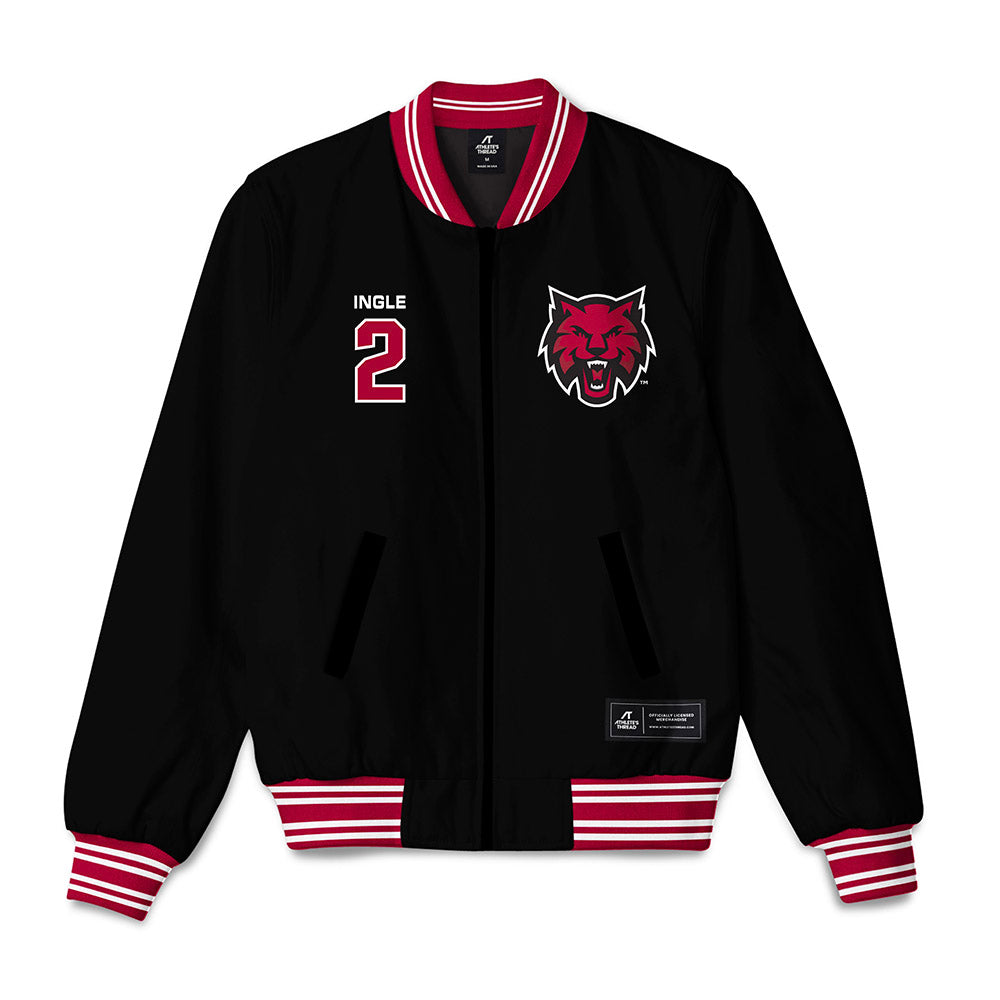CWU - NCAA Football : William Ingle - Bomber Jacket-0
