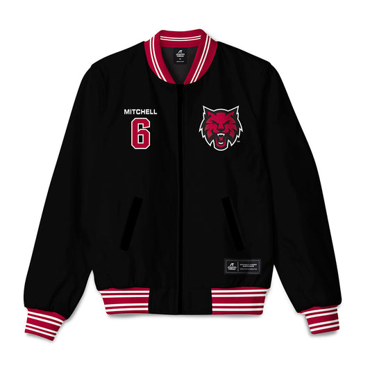 CWU - NCAA Football : Jerimyah Mitchell - Bomber Jacket-0