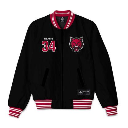CWU - NCAA Football : Brogan DeAsis - Bomber Jacket-0