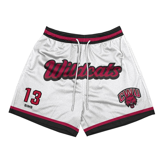 CWU - NCAA Women's Basketball : Capri Sims - Shorts-0
