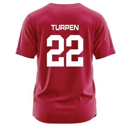 CWU - NCAA Softball : Lizzy Turpen - Crimson Jersey-1