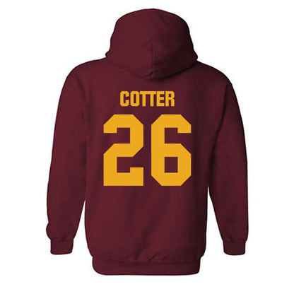 undefined - NCAA Women's Soccer : Danni Cotter - Classic Shersey Hooded Sweatshirt-1