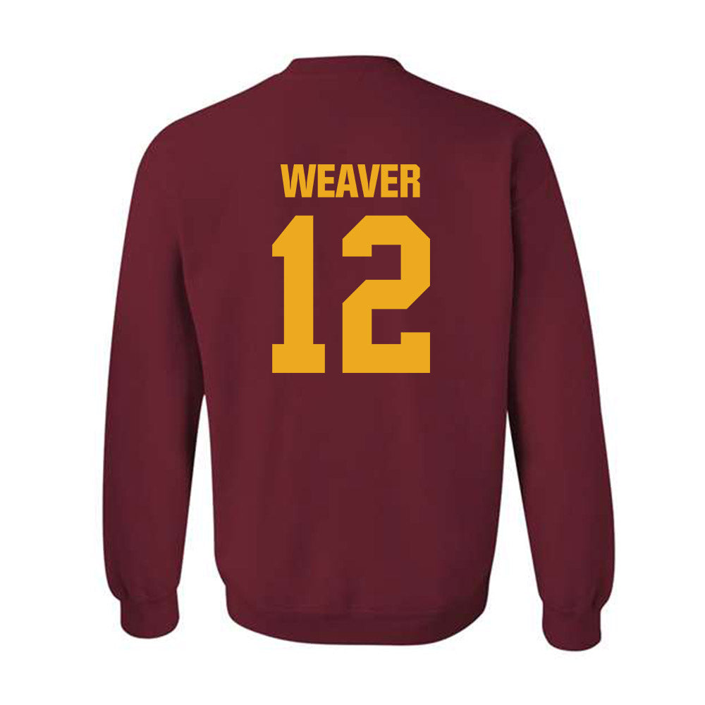 undefined - NCAA Women's Volleyball : Skylar Weaver - Classic Shersey Crewneck Sweatshirt-1