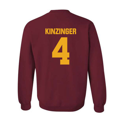 undefined - NCAA Women's Soccer : Karley Kinzinger - Classic Shersey Crewneck Sweatshirt-1